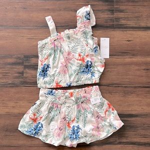 NWT Jessica Simpson girls 3T floral set